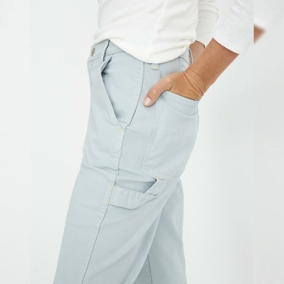 Madewell‎ Carpenter Relaxed straight Leg Pants Jean size 28 bohemian - Picture 2 of 16